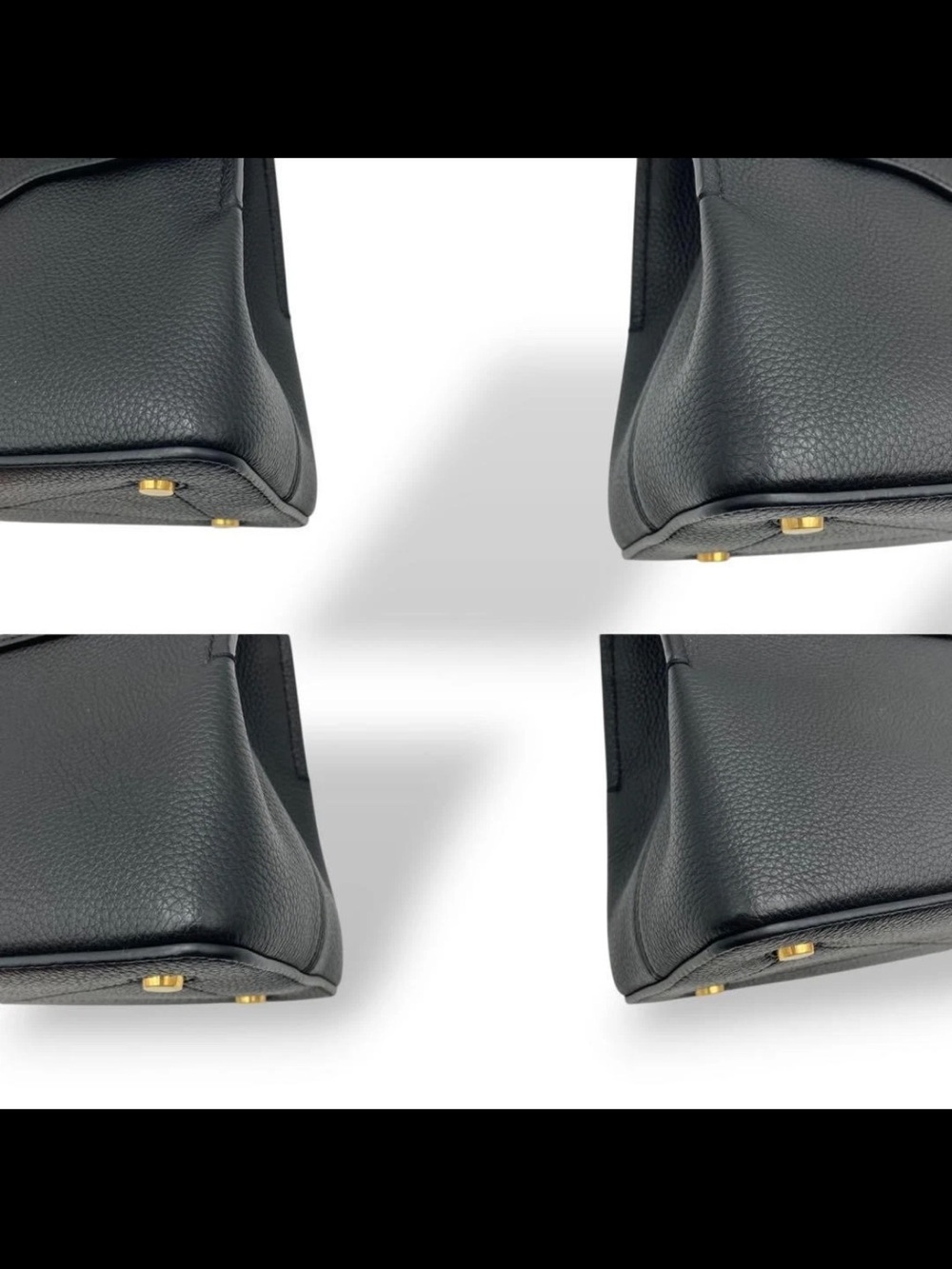 Mulberry Black Pebbled Leather Satchel with Gold Hardware - Picture 7 of 11